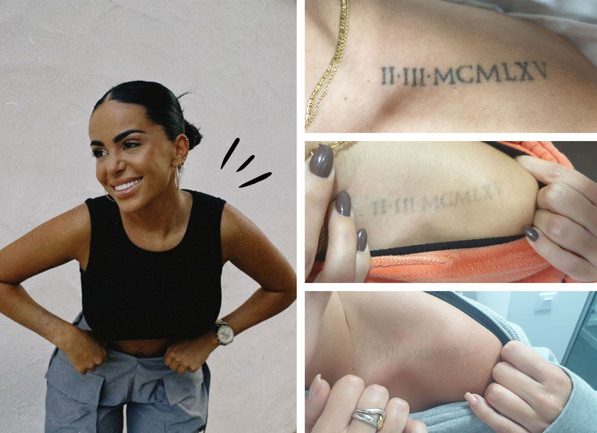 Entrevista a Carla Blanco en su proceso de eliminación de un tatuaje.