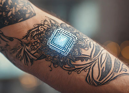 Временная татуировка купить Тату-переводилка Future tat в магазине Neformarket